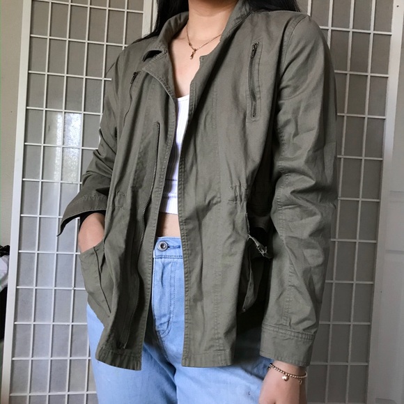 Green Army Jacket - Picture 2 of 2